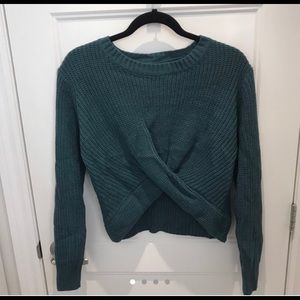 ROMWE Sweaters - Twist front Sweater ROMWE Sweaters - Twist front Sweater